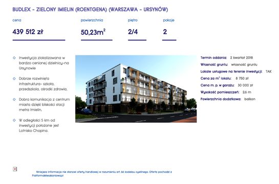Apartment in Warsaw