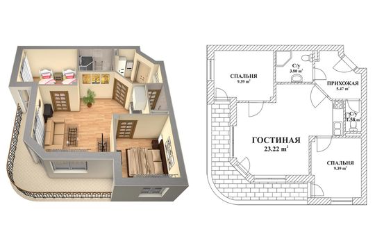 Apartment in Hajdusoboslo