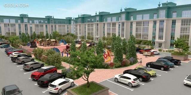 Samal Town in Atyrau